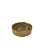 Terra Stoneware Rustic Brown Tapas Dish 13cm - pk 6