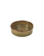 Terra Stoneware Rustic Brown Tapas Dish 14.5cm - pk 6