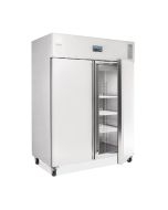 Polar U634 Heavy Duty Double Door Fridge Stainless Steel 1300Ltr