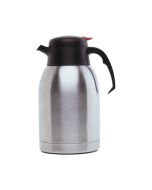 Stainless Steel Vacuum Push Button Jug 1.2L - Genware