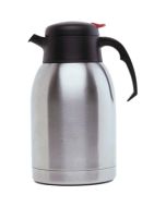 Stainless Steel Vacuum Push Button Jug 2.0L - Genware