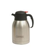 Coffee Inscribed Stainless Steel Vacuum Jug 2.0L - Genware