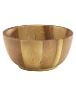 Acacia Wood Bowl 15Ø x 7cm - Genware