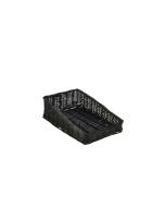 Wicker Display Basket Black 40X25X12cm - Genware