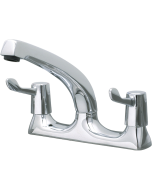 CaterTap WRCT-500ML3 1/2-inch Deck Mixer - 3-inch Levers & Swivel Spout 