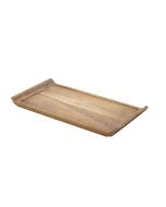 Acacia Wood Serving Platter 33X17.5X2cm - Genware