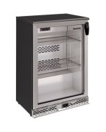 Infrico ZXS1 - Bottle Cooler Single Door Charcoal Exterior with Aluminium Trim